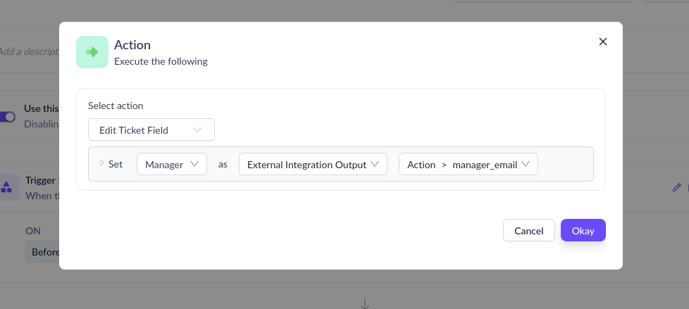 Populate Manager field with Okta output
